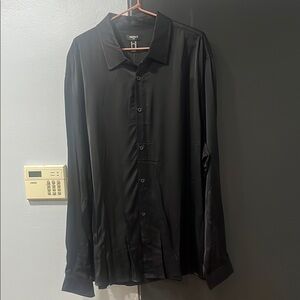 Black Button-Up Shirt